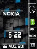 game pic for Nokia Cubes Clock